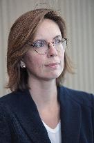 Sebastien Lecornu during a visit at DNEF and the National and DVNI - Romainville