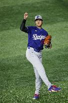 Baseball: Dodgers' Ohtani ahead of World Series
