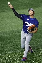 Baseball: Dodgers' Ohtani ahead of World Series