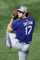 Baseball: Dodgers' Ohtani ahead of World Series