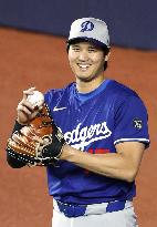 Baseball: Dodgers' Ohtani ahead of World Series