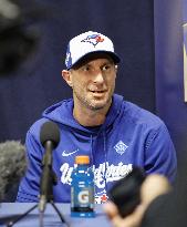 Baseball: Blue Jays pitcher Scherzer ahead of World Series