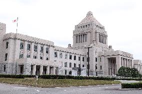 Exterior of the National Diet Building