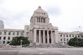 Exterior of the National Diet Building