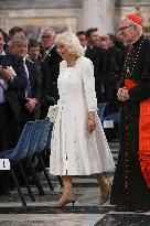 King Charles III And Camilla At St.Paul Basilica - Rome