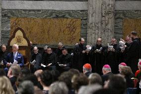 King Charles III And Camilla At St.Paul Basilica - Rome
