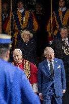 King Charles III And Queen Camilla Vist To Vatican
