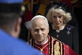King Charles III And Queen Camilla Vist To Vatican