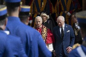 King Charles III And Queen Camilla Vist To Vatican