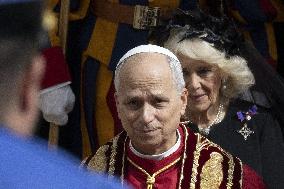 King Charles III And Queen Camilla Vist To Vatican