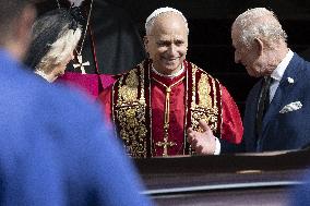 King Charles III And Queen Camilla Vist To Vatican