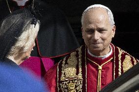 King Charles III And Queen Camilla Vist To Vatican