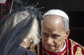 King Charles III And Queen Camilla Vist To Vatican