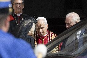 King Charles III And Queen Camilla Vist To Vatican