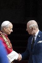 King Charles III And Queen Camilla Vist To Vatican