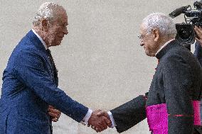 King Charles III And Queen Camilla Vist To Vatican