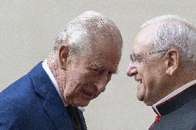King Charles III And Queen Camilla Vist To Vatican