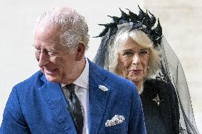King Charles III And Queen Camilla Vist To Vatican