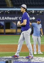 Baseball: Dodgers' Ohtani ahead of World Series