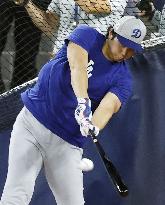 Baseball: Dodgers' Ohtani ahead of World Series