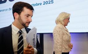 Le Rassemblement National presente son Contre Budgand economique and financier.