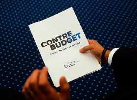 Le Rassemblement National presente son Contre Budgand economique and financier.