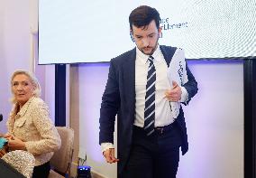 Le Rassemblement National presente son Contre Budgand economique and financier.