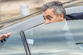 Gérald Darmanin Minister of Justice at ENM Bordeaux