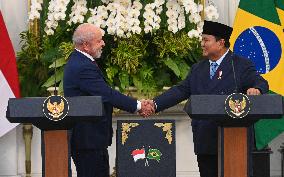 President Luiz Inacio Lula da Silva Visits Indonesia