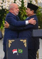 President Luiz Inacio Lula da Silva Visits Indonesia