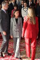 Spanish Royal Family Audience - Oviedo