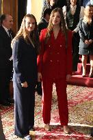 Spanish Royal Family Audience - Oviedo