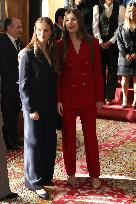 Spanish Royal Family Audience - Oviedo