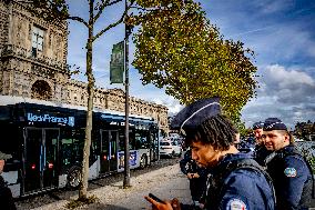 Louvre Museum Robbery Broken Window - Paris