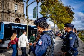 Louvre Museum Robbery Broken Window - Paris