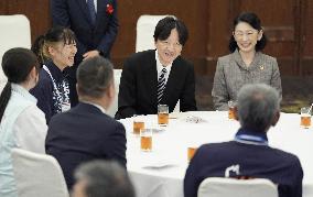 Crown prince to attend sports event for disabled in Shiga Pref.