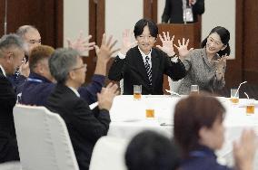 Crown prince to attend sports event for disabled in Shiga Pref.