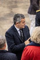 Gérald Darmanin Minister of Justice at ENM Bordeaux