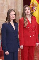 Spanish Royal Family Audience - Oviedo