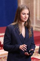 Spanish Royal Family Audience - Oviedo