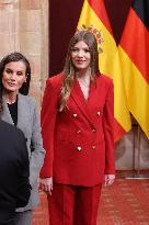 Spanish Royal Family Audience - Oviedo