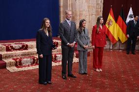 Spanish Royal Family Audience - Oviedo