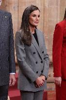 Spanish Royal Family Audience - Oviedo