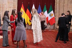 Spanish Royal Family Audience - Oviedo