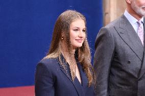 Spanish Royal Family Audience - Oviedo