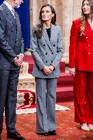 Royals Deliver Medal of Honor To Winners At Princess of Asturias Awards - Spain