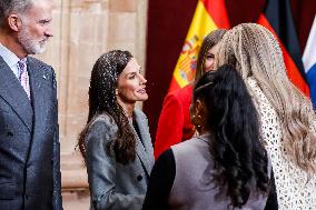 Royals Deliver Medal of Honor To Winners At Princess of Asturias Awards - Spain