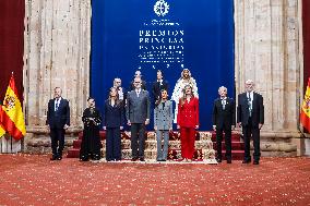 Royals Deliver Medal of Honor To Winners At Princess of Asturias Awards - Spain