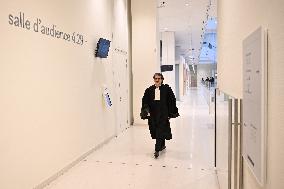 Trial of Cyril Hanouna for insulting Anne Hidalgo - Paris