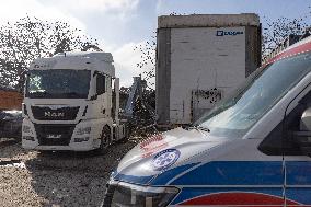 Aftermath Of Russian Attack On Industrial District - Kharkiv